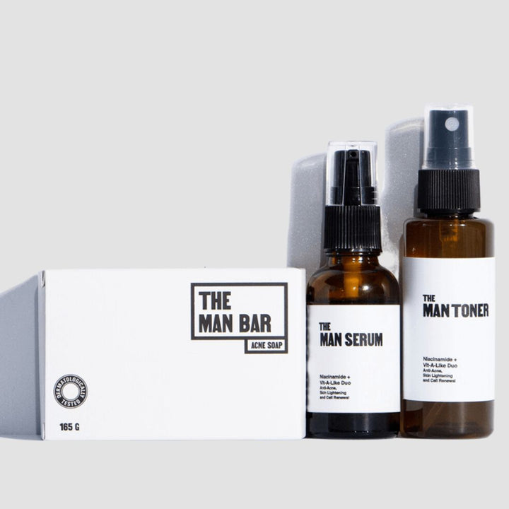 THE MAN Booster Set - "Unlock Your Manly Glow"
