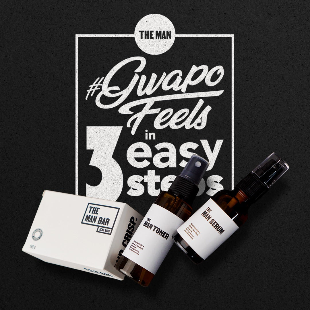 THE MAN Booster Set - "Unlock Your Manly Glow"