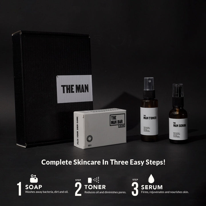 THE MAN Booster Set - "Unlock Your Manly Glow"