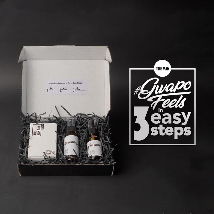 THE MAN Booster Set - "Unlock Your Manly Glow"