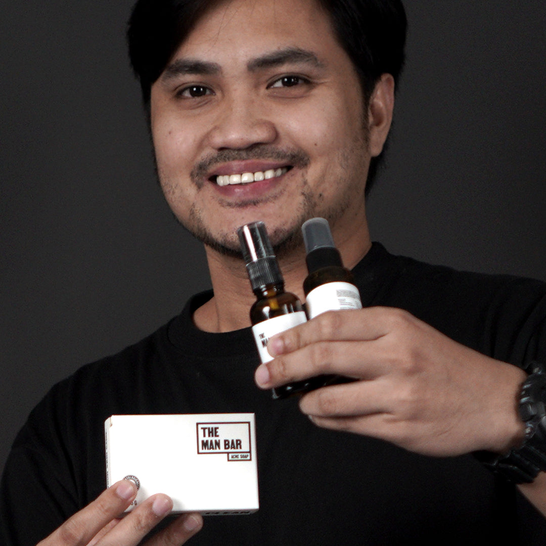 THE MAN Booster Set - "Unlock Your Manly Glow"