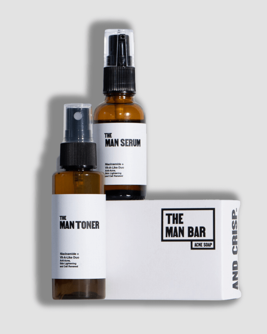 THE MAN Booster Set - "Unlock Your Manly Glow"
