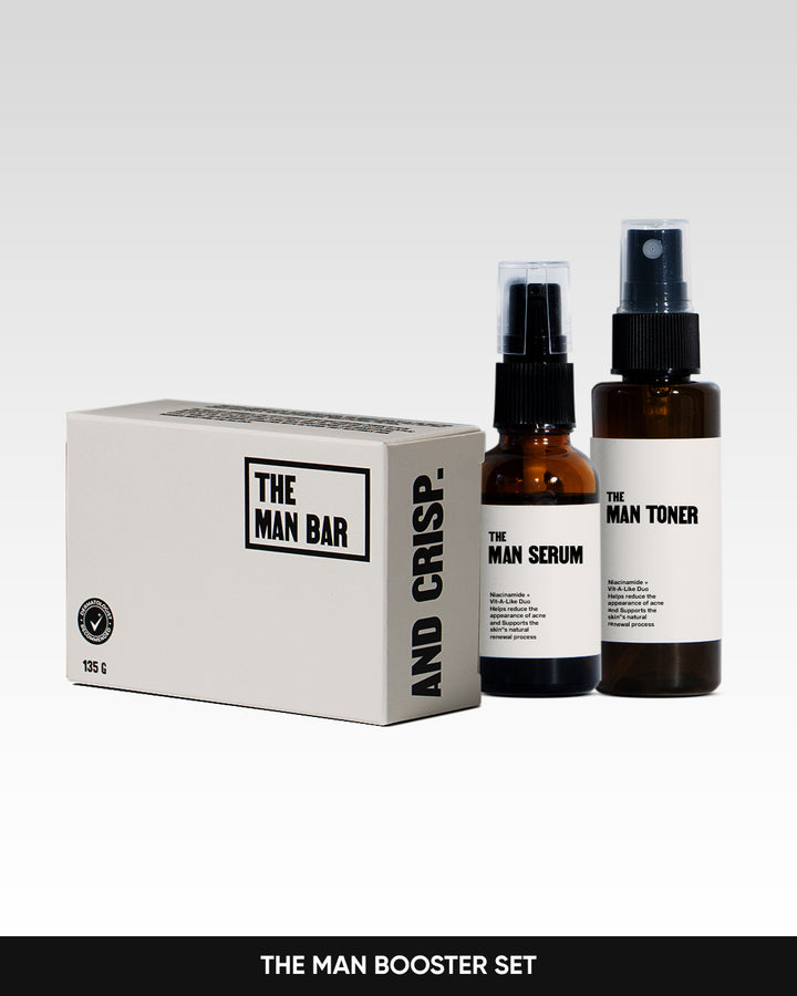 THE MAN Booster Set - "Unlock Your Manly Glow"