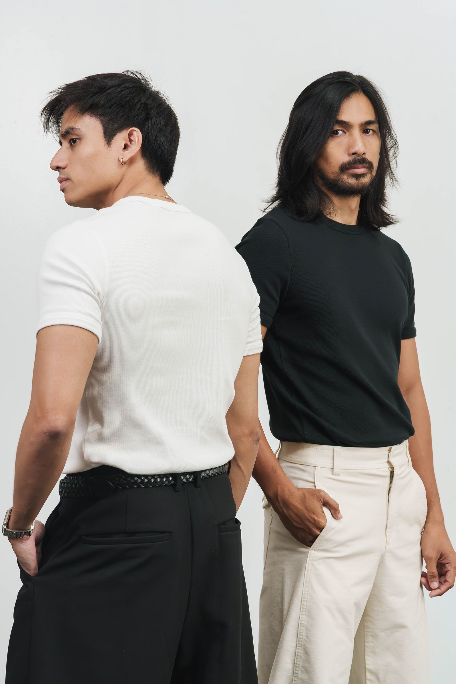 The Man Slim Ribbed Tee