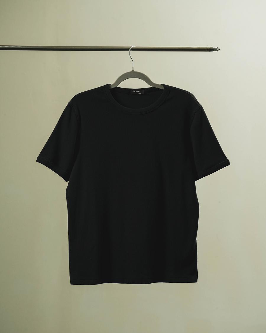 The Man Slim Ribbed Tee