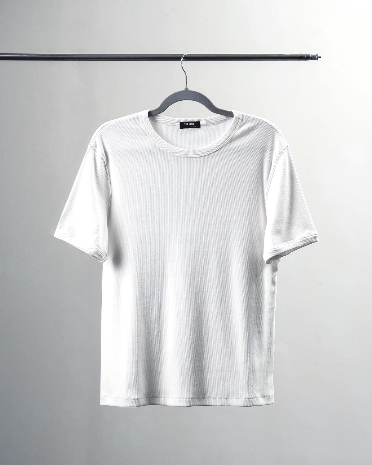 The Man Slim Ribbed Tee