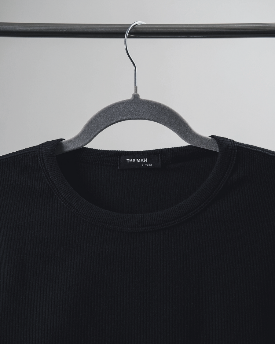 The Man Slim Ribbed Tee