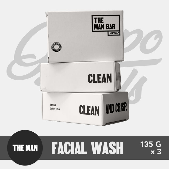 THE MAN Bar Acne Soap TRIO
